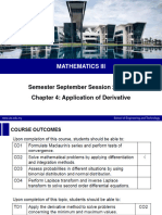 Chapter 4 - Application of Derivative