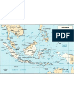 Map of Indonesia (Politic)