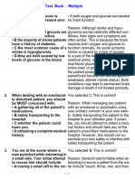 NREMT Practice Test Bank - 4q Multiple Choice-1