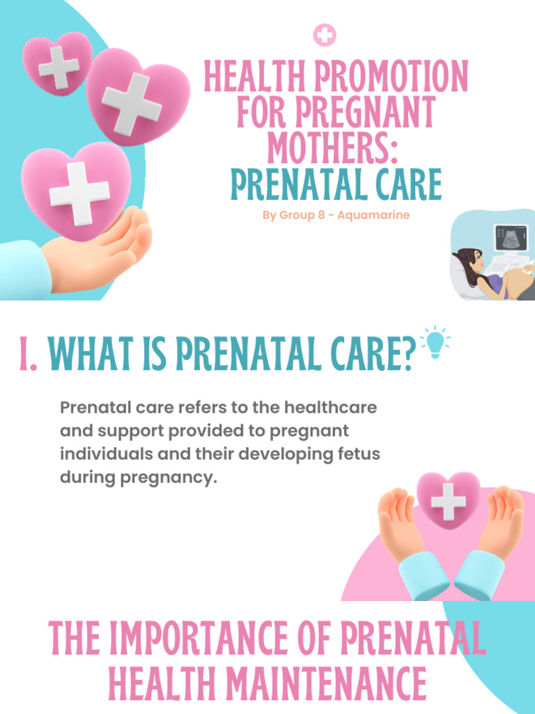 Prenatal Care for Healthy Pregnancy | PDF | Self-Improvement | Science ...