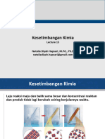 Kesetimbangan Kimia