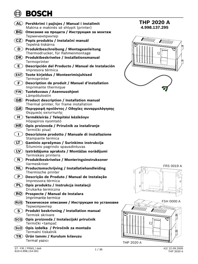 Rouleau d'imprimante thermique (10 unités) – Remova