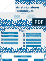 Contrat Et Signature Électronique