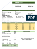 Bus Ticket Format 01