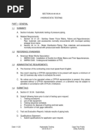 AWWA C605 Hydrostatic Testing Guide | PDF | Pipe (Fluid Conveyance ...