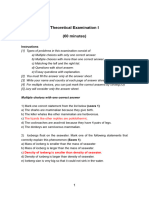 2008 IMSO Science Theory-I With Answer