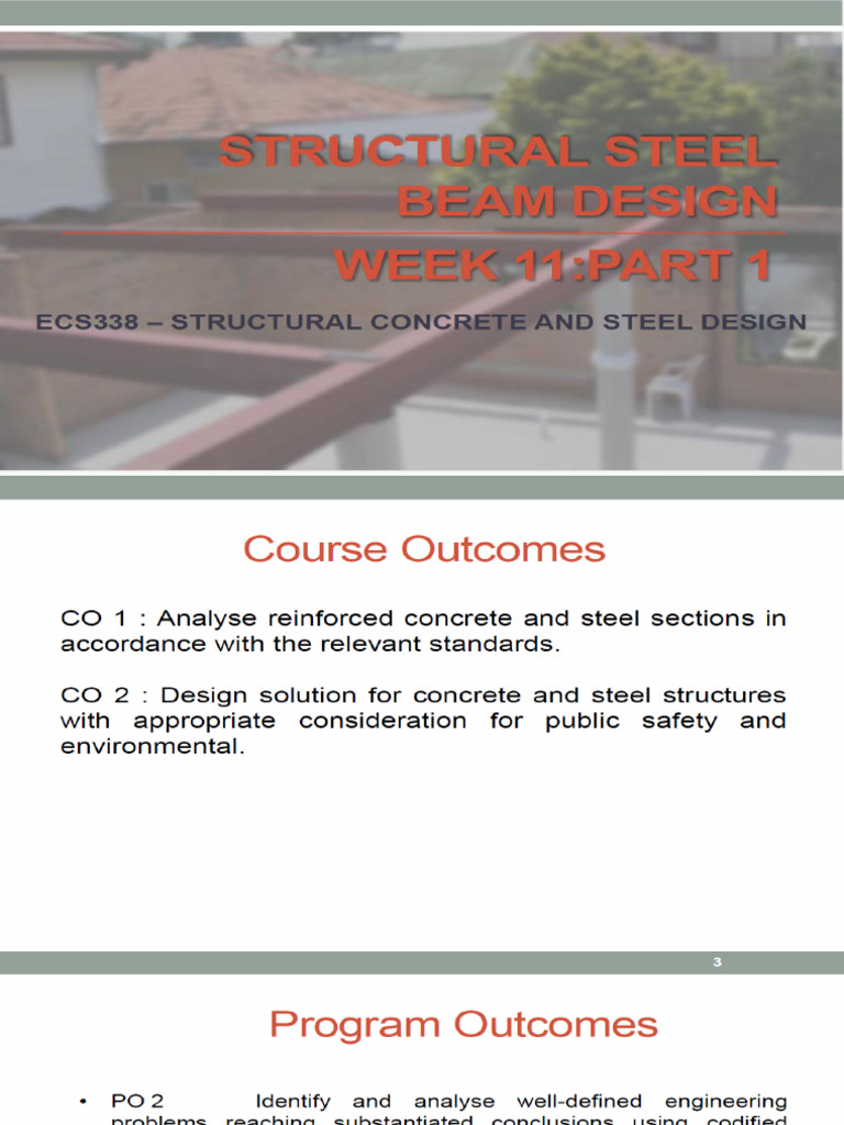Steel Beam Design PDF