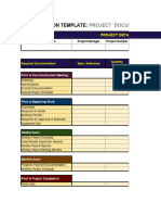 Construction Document Tracker Free Excel Template
