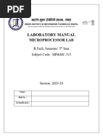 Microprocessor Lab 313