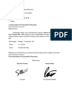 Format Surat DR - Widodo