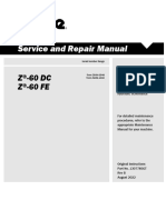 Service and Repair Manual: Z - 60 DC Z - 60 FE