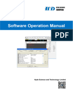 Software Operation Manual