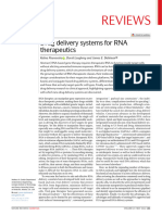 Drug Delivery Systems for RNA Therapeutics