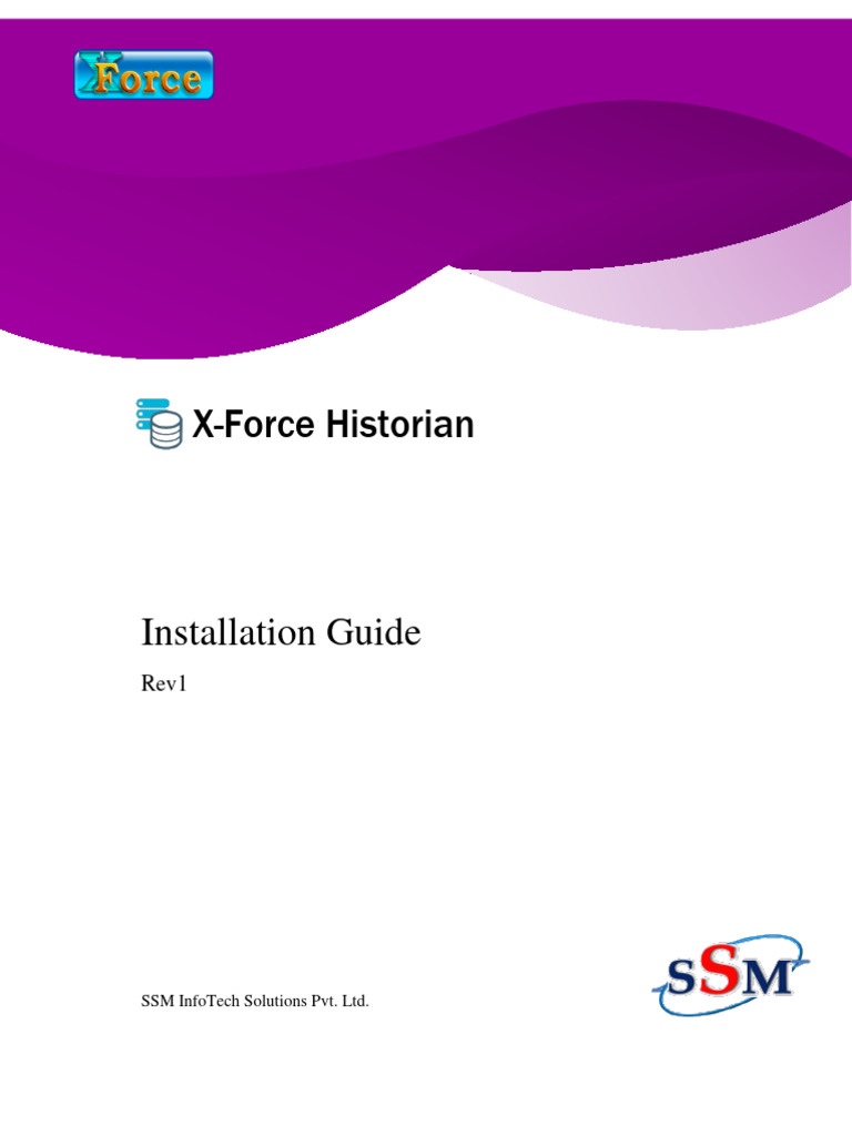 X-Force Historian Installation Guide | PDF | Microsoft Sql Server ...