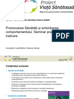 Promovarea - Sănătății - Și - Schimbarea - Comportamentului - Seminar - Practic - de - Instruire-72598 3