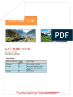 Kashmir Group Tour - 6N 7D