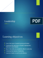 Topic 11 Leadership