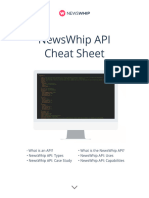API Cheat Sheet