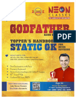 Poster of Book Static G.K. (English) Godfather Topper's Hand