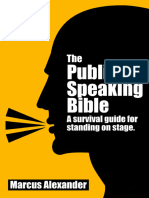 The Public Speaking Bible (2020) - Marcus Alexander