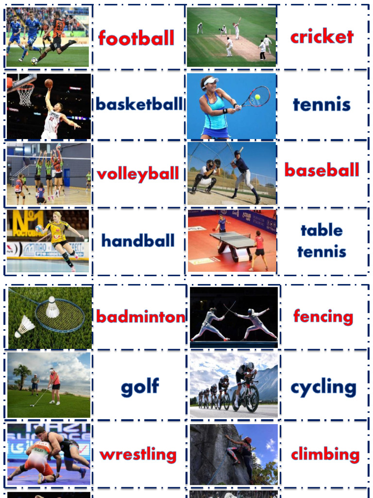 Kinds of sport PDF