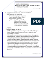 Acara Partangiangan PPRSB Kisaran. 23.07.23