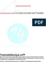 Online PDF To Text Converter & Language Translator Python Project