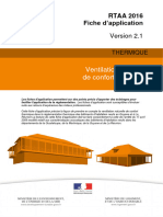 Fiche Application Ventilation Naturelle de Confort Thermique