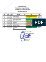 Jadwal Sem 4 BMB T.A. 2023-2024