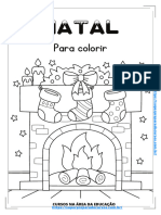 Natal para Colorir