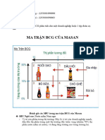 Mô Hình BCG Masan - QTH