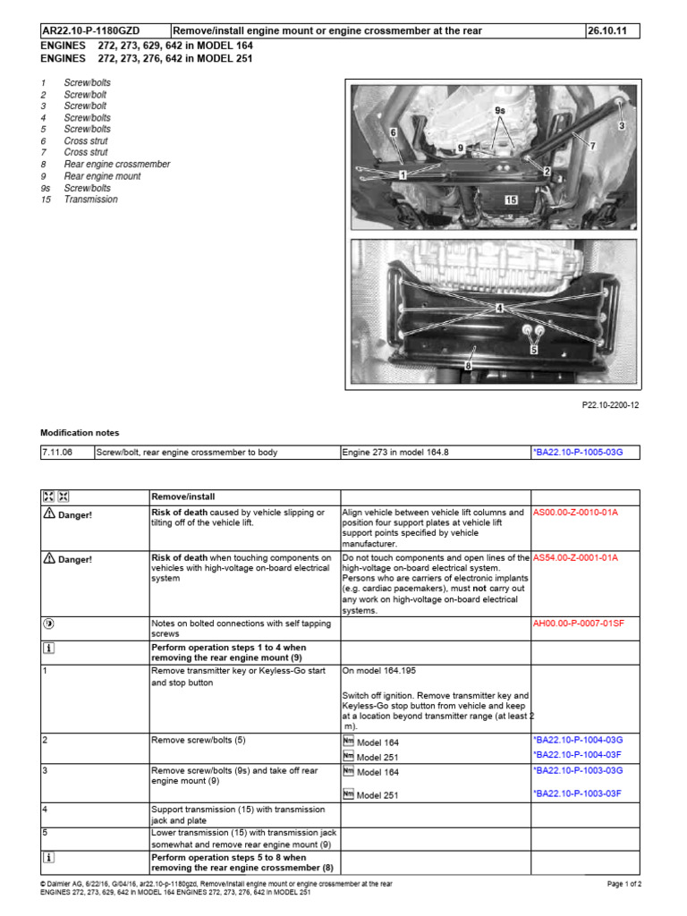 R&I Rear Engine Mount PDF Screw Machines