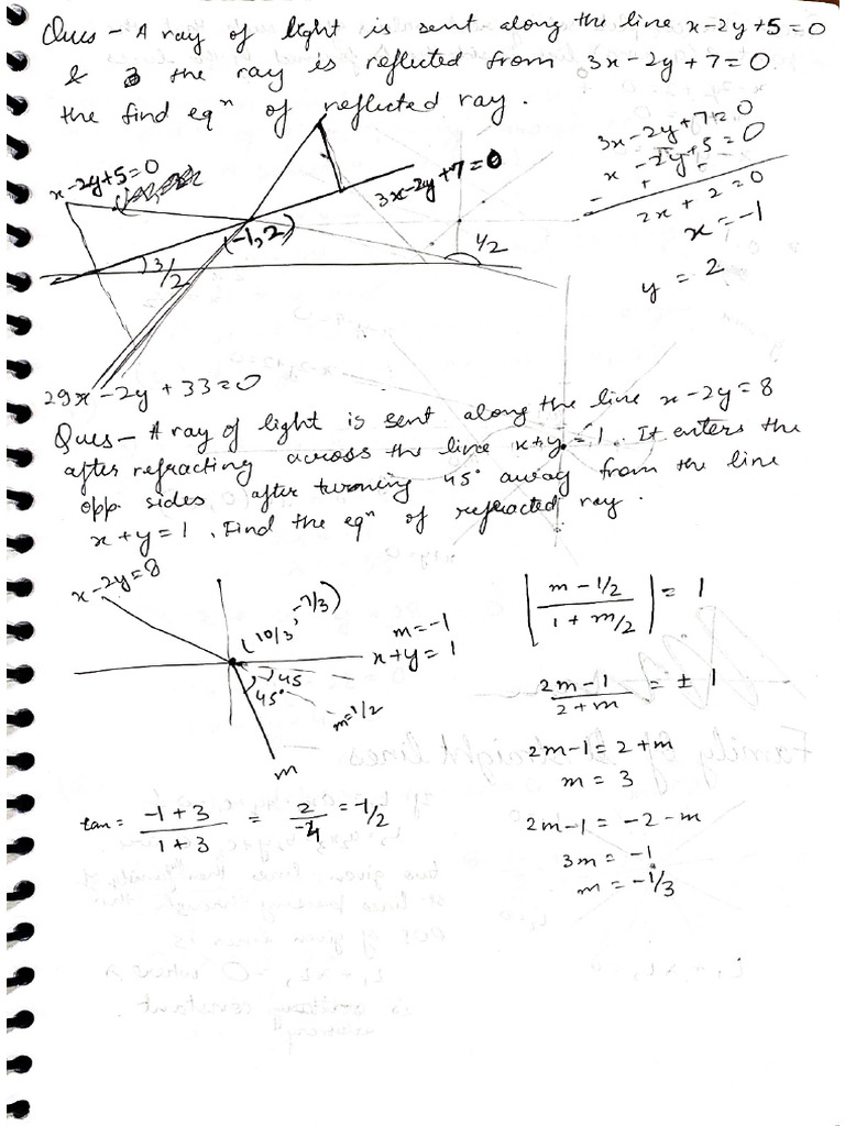 Straight Line | PDF