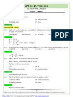 F.basic Btest-3 Physics