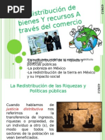 Redistribución de Bienes y Recursos VALORES