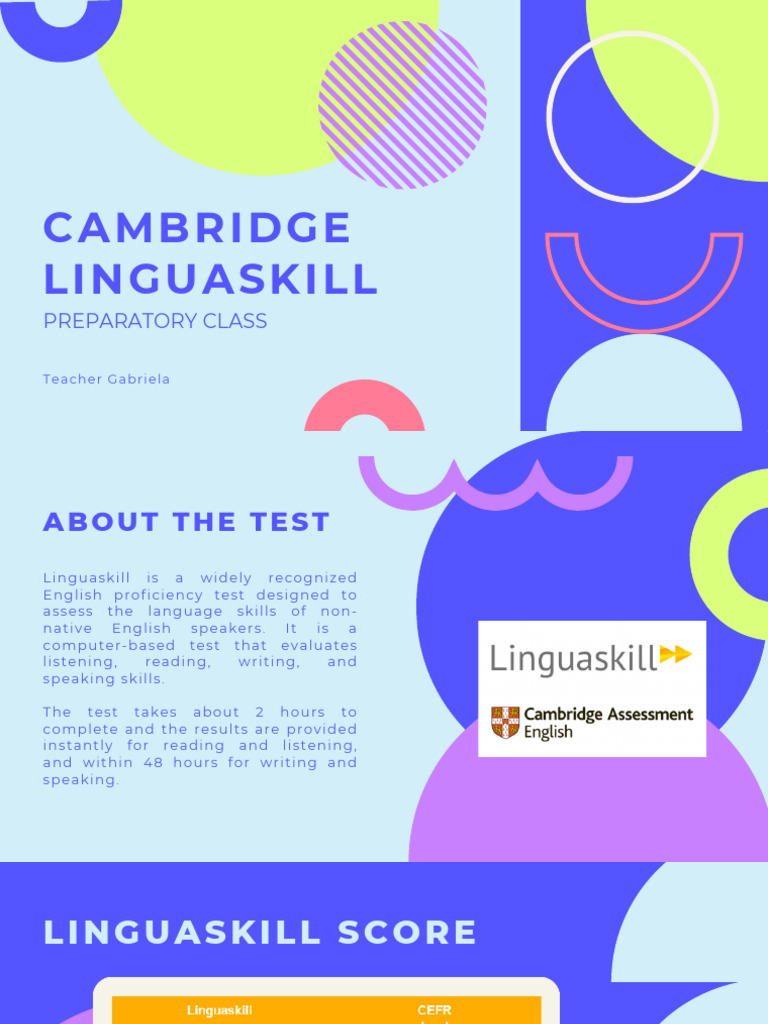 Linguaskill Prep - Overview | PDF | Career & Growth | Language Arts ...