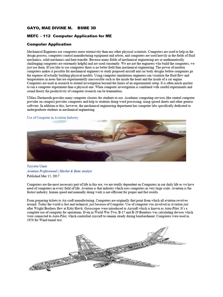 Computer Applications in Aviation | PDF | Air Traffic Control | Aviation