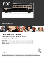 Audio Service Manuals Collection | PDF | Sound Production | Sound