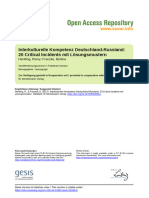 Interkutlurelle Kommunikation Russland