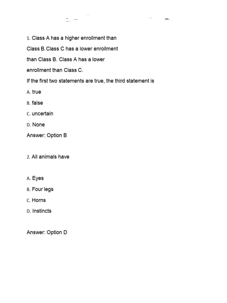 Sopra Steria Reasoning Practice Questions | PDF | Economies