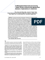 Volkow Et Al 1999 Association of Methylphenidate Induced Craving With Changes in Right Striato Orbitofrontal Metabolism