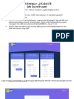 Cek Kesiapan Uji Coba SEB Safe Exam Browser