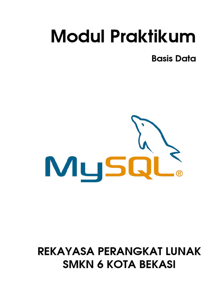 Modul praktikum basis data pdf
