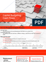 Capital Budgeting Cash Flows  