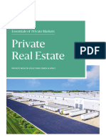 Essentials of Private Real Estate International Brochure