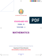 6th STD Term II Maths EM
