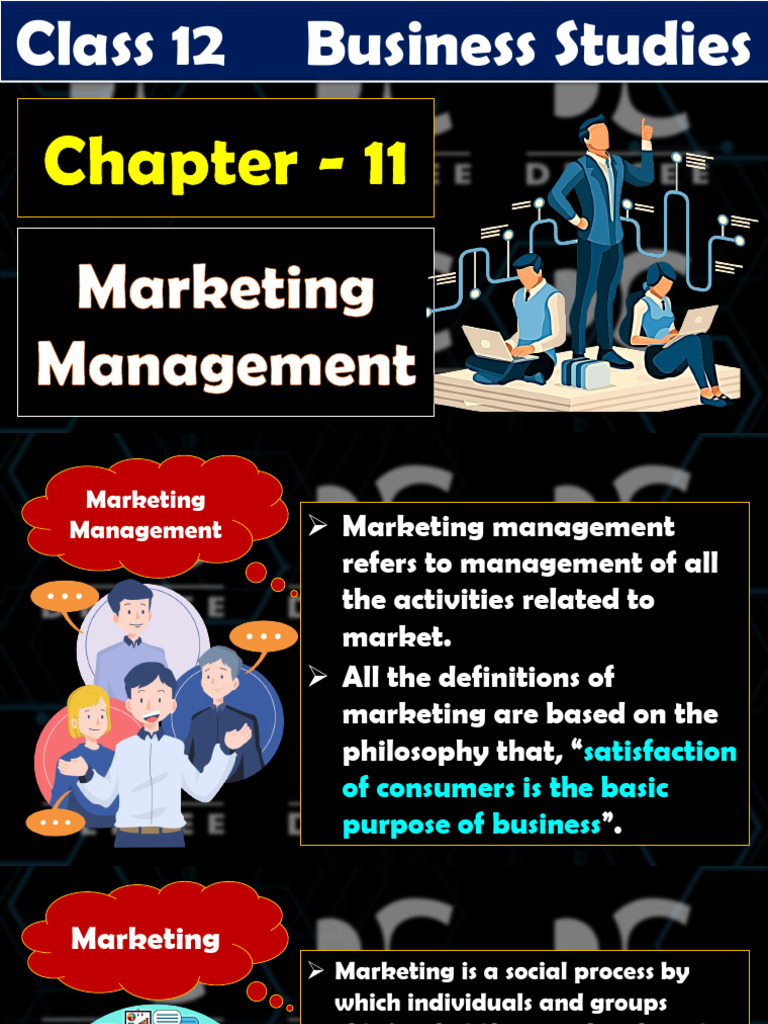 OF BST CHAPTER 11 (Marketing Management) | PDF | Marketing | Sales