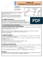 propagation d’une Onde lumineuse 