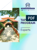 Tap Program - Experts V4-1