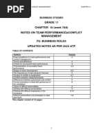 2023 Business Studies Grade 11 Notes Chapter 18